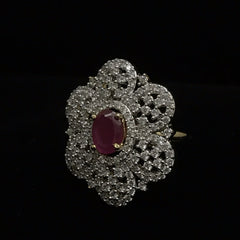 Celestial Ruby Ring