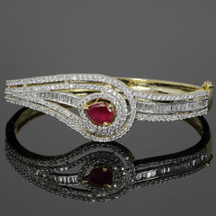 Ruby Gemstone Bracelet