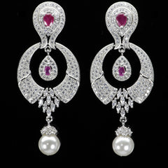 Ruby Drop Earrings