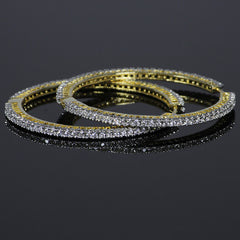 Micro Pave Solitaire Hoops